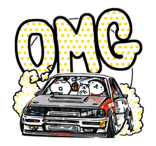ozizo's Crazy Car Art ver.4 moving! sticker #13265555