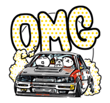 ozizo's Crazy Car Art ver.4 moving! sticker #13265555