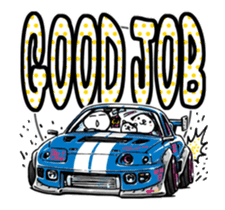 ozizo's Crazy Car Art ver.4 moving! sticker #13265559