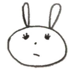 rabbit ASAKO(color) sticker #13265618