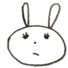 rabbit ASAKO(color) sticker #13265618