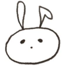 rabbit ASAKO(color) sticker #13265619