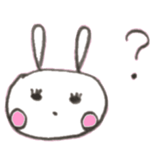 rabbit ASAKO(color) sticker #13265620