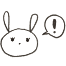 rabbit ASAKO(color) sticker #13265623