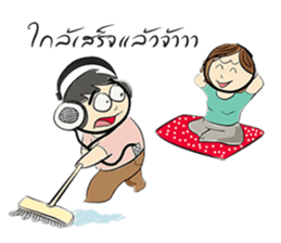 cartoonmydeaw2 : Headphone Series sticker #13266378