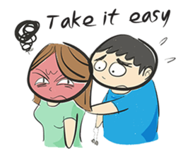 cartoonmydeaw2 : Headphone Series sticker #13266383