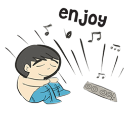 cartoonmydeaw2 : Headphone Series sticker #13266388