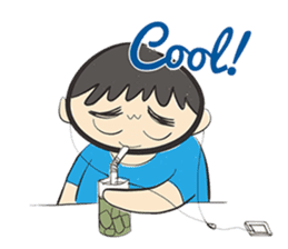 cartoonmydeaw2 : Headphone Series sticker #13266391