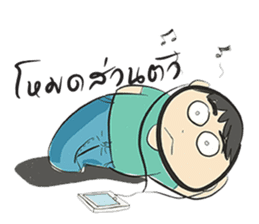 cartoonmydeaw2 : Headphone Series sticker #13266392