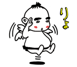 Sumo angel sticker #13266578