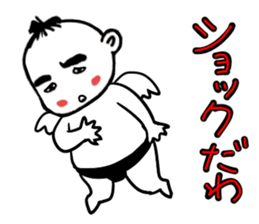 Sumo angel sticker #13266581
