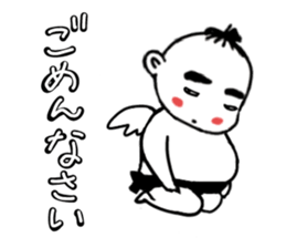 Sumo angel sticker #13266608