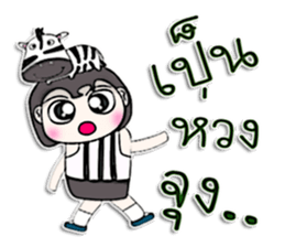 Mr. Kuro. Love zebra ^^ sticker #13266656