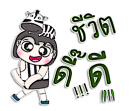 Mr. Kuro. Love zebra ^^ sticker #13266659