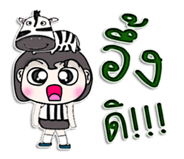 Mr. Kuro. Love zebra ^^ sticker #13266661