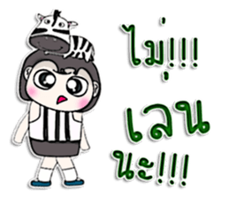 Mr. Kuro. Love zebra ^^ sticker #13266664