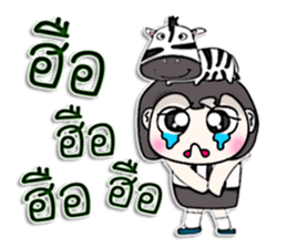 Mr. Kuro. Love zebra ^^ sticker #13266670