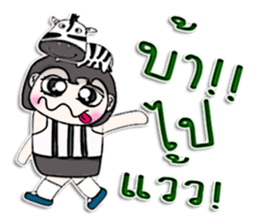 Mr. Kuro. Love zebra ^^ sticker #13266681