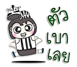Mr. Kuro. Love zebra ^^ sticker #13266682