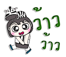 Mr. Kuro. Love zebra ^^ sticker #13266687