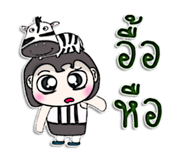 Mr. Kuro. Love zebra ^^ sticker #13266688