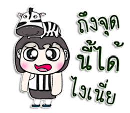 Mr. Kuro. Love zebra ^^ sticker #13266691