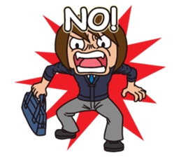 JP High school boy sticker #13267399