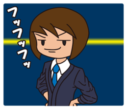 JP High school boy sticker #13267400