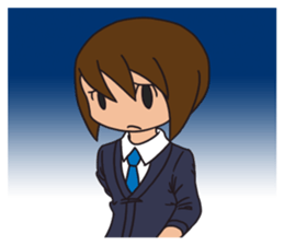 JP High school boy sticker #13267405