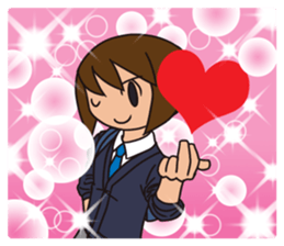 JP High school boy sticker #13267411