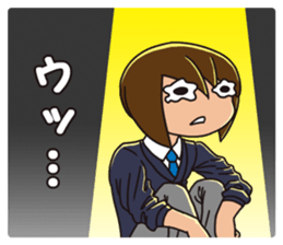 JP High school boy sticker #13267425