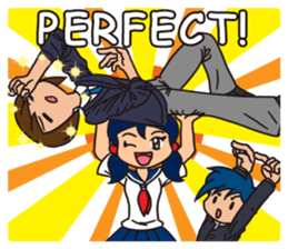 JP High school boy sticker #13267426