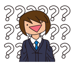 JP High school boy sticker #13267430