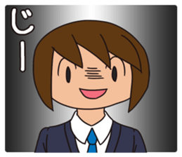 JP High school boy sticker #13267431