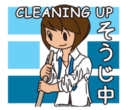 JP High school boy sticker #13267434