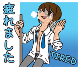 JP High school boy sticker #13267435