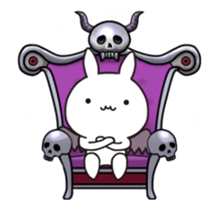 Devil rabbit move.1 sticker #13268265