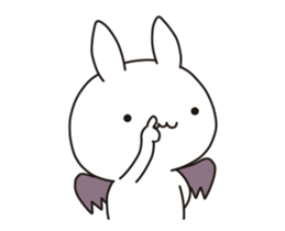 Devil rabbit move.1 sticker #13268270