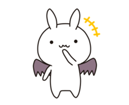 Devil rabbit move.1 sticker #13268276