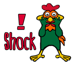 G Rooster sticker #13268507