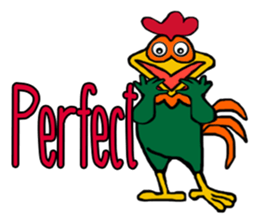 G Rooster sticker #13268521