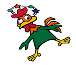 G Rooster sticker #13268528