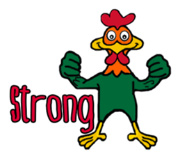 G Rooster sticker #13268532