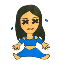 belly dance sticker #13268847