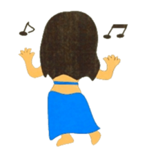 belly dance sticker #13268849