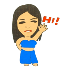 belly dance sticker #13268852