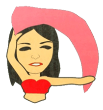 belly dance sticker #13268870