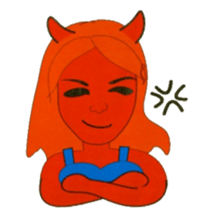 belly dance sticker #13268871