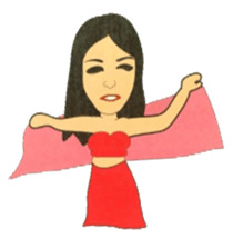 belly dance sticker #13268874