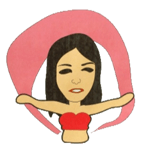 belly dance sticker #13268877